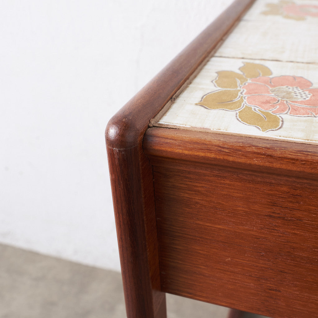 タイルトップ ドロワーネストテーブル (3566D)
