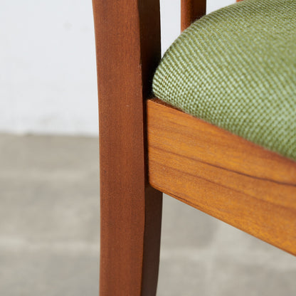 ダイニングチェア 4脚セット / 座面張替済