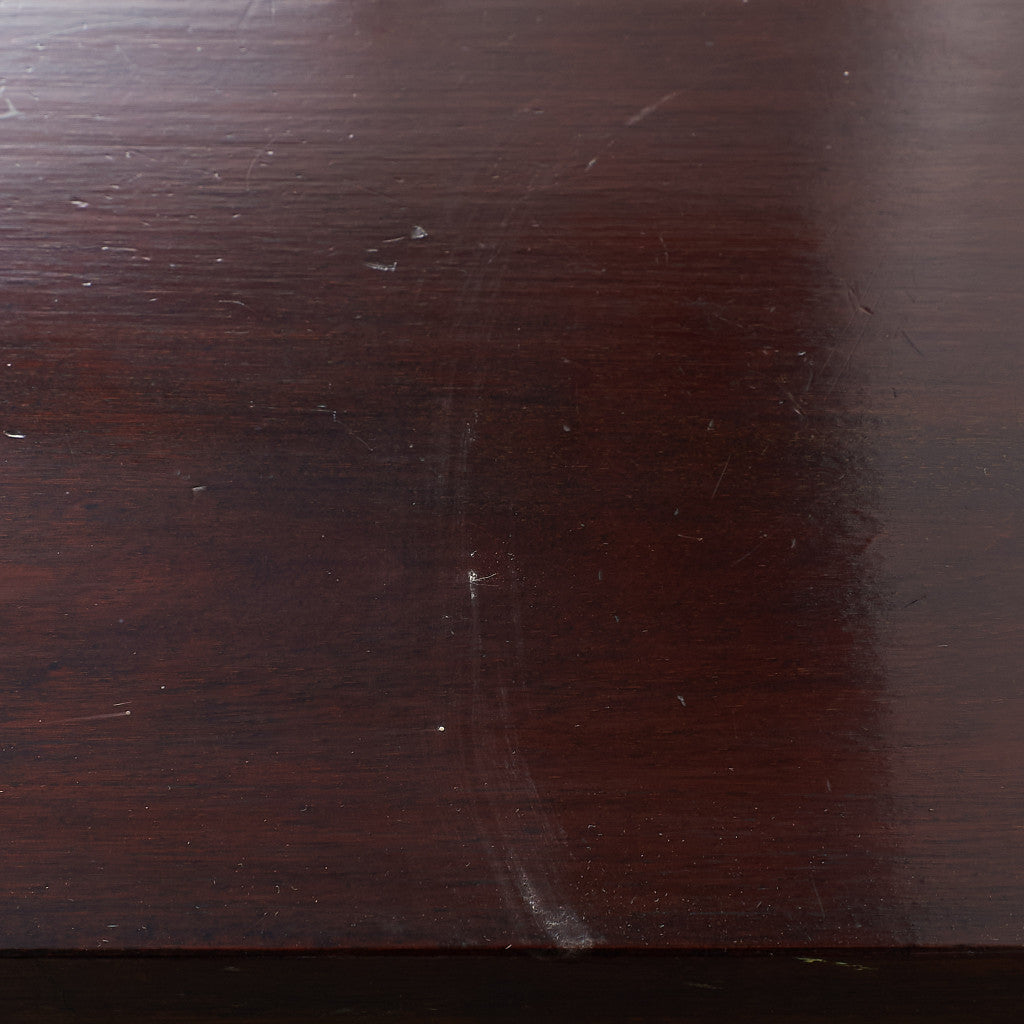 [65974] British classic walnut bookcase