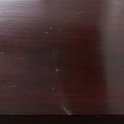 [65974] British classic walnut bookcase